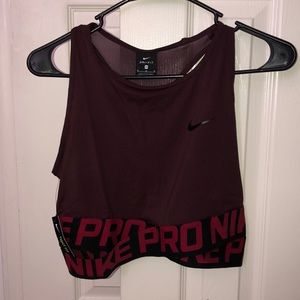 Nike Pro Intertwist Crop Tank Top